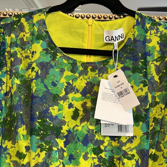 Ganni Rouched Bodycon Dress - Picture 2 of 5